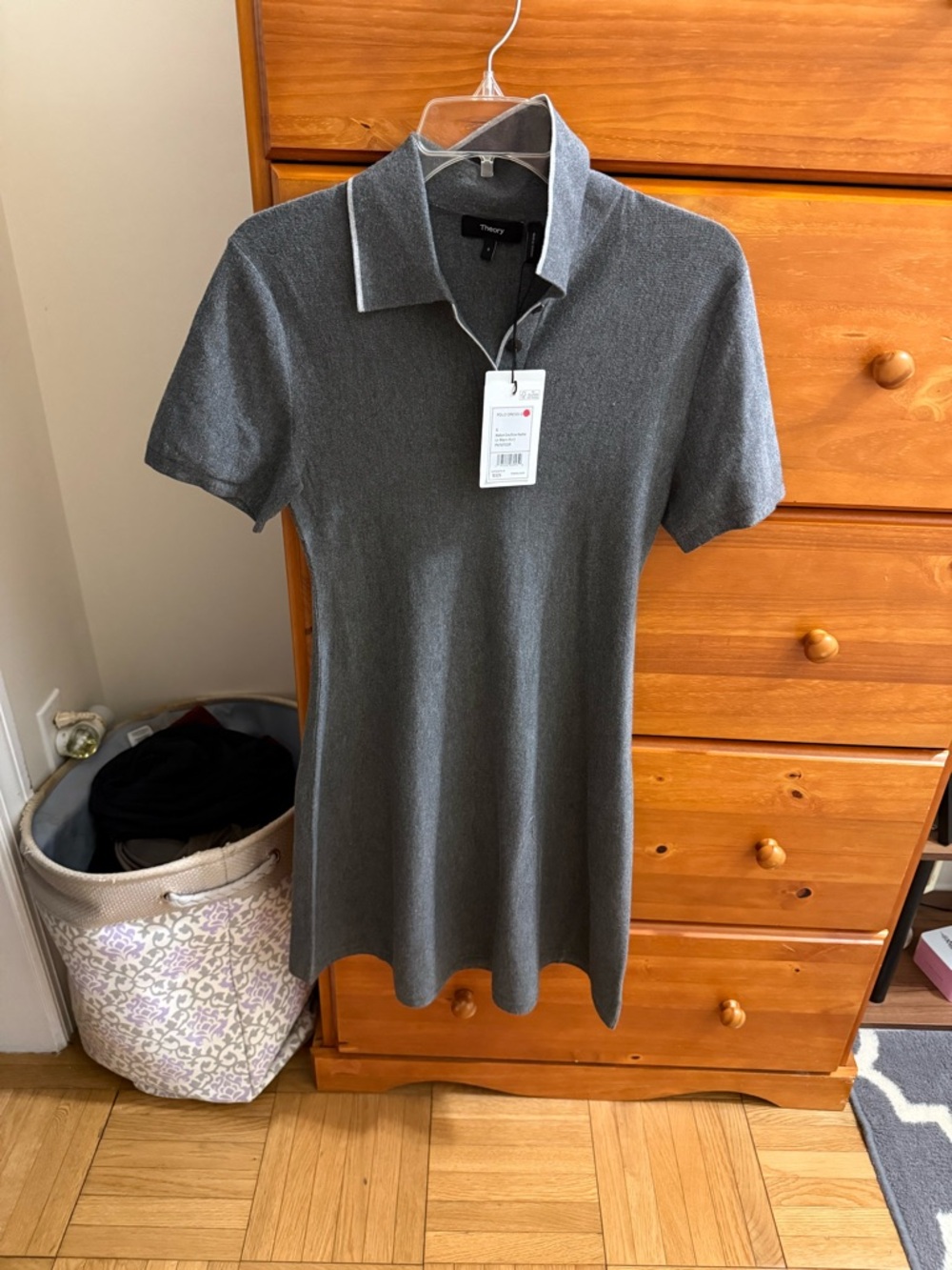 NWT Theory Knit Polo Dress